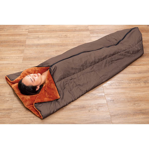 岩盤浴のような寝袋 収納カバー付き