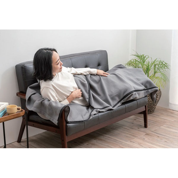 MOTTETE PLUS毛布(R) チャコールグレー