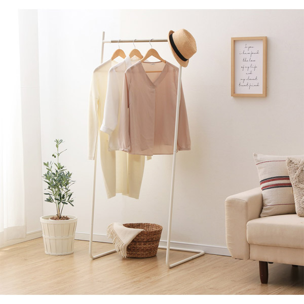 アイリスオーヤマ　スタイルハンガー　ベーシックタイプ　ホワイト