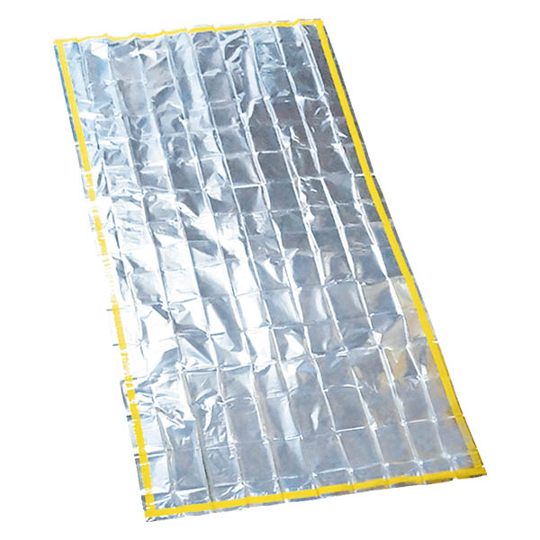 緊急簡易アルミ寝袋 (静音タイプ)